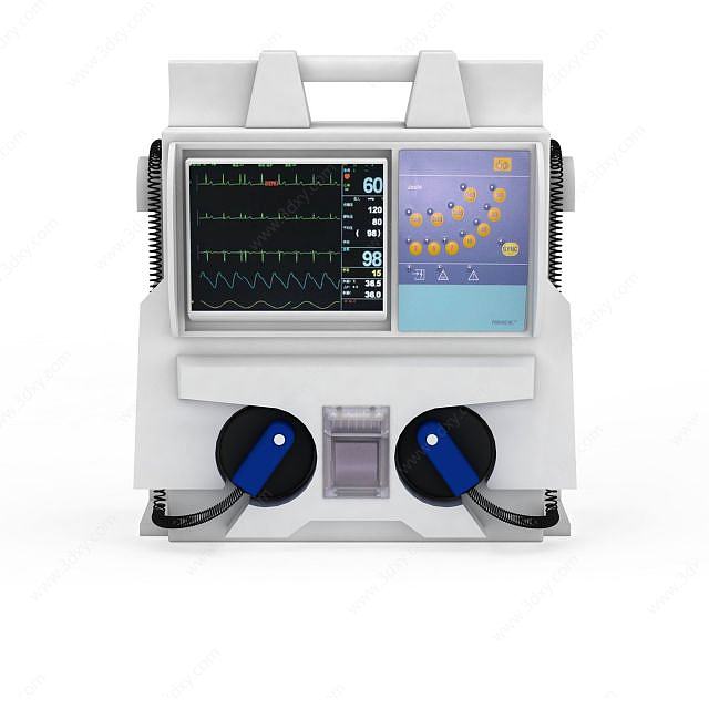心脏起搏器3D模型