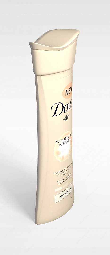 多芬洗发水3D模型