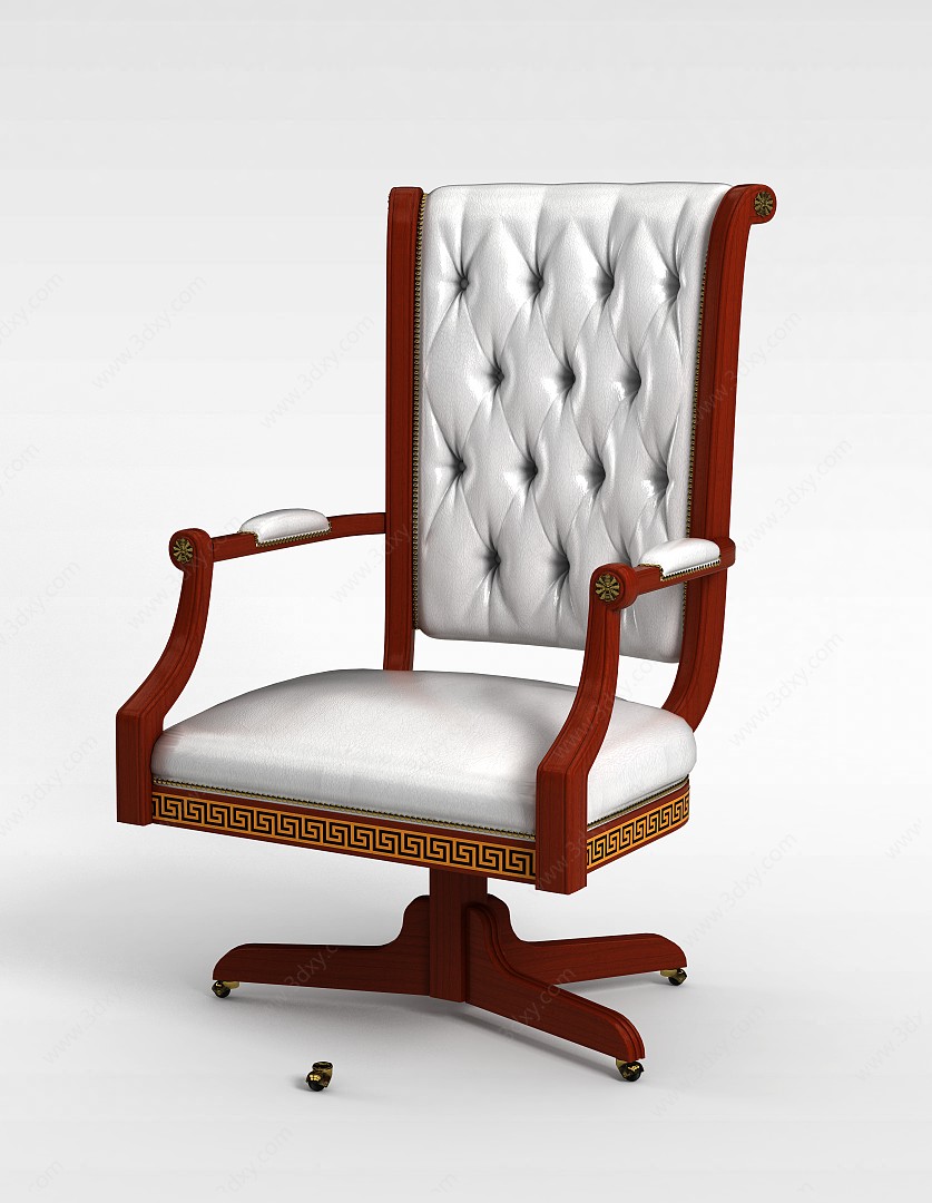 现代旋转椅子3D模型