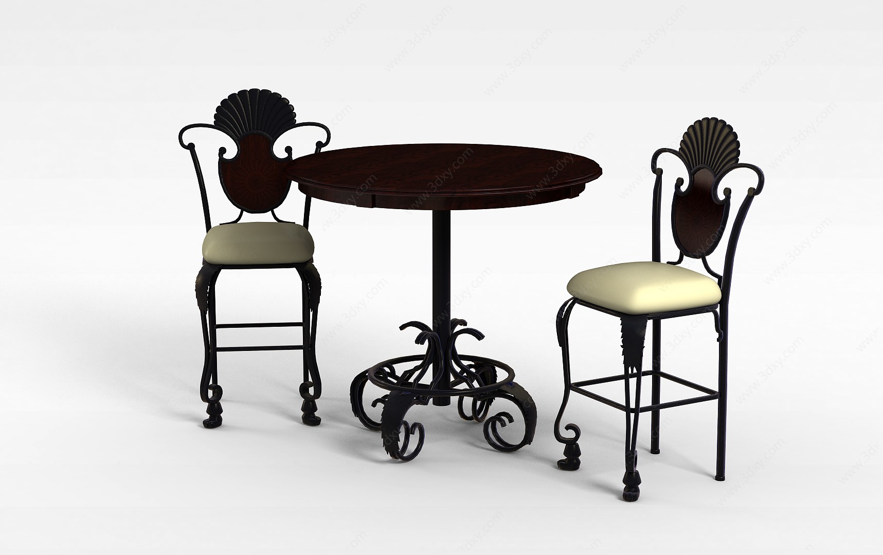 创意沙发茶几3D模型