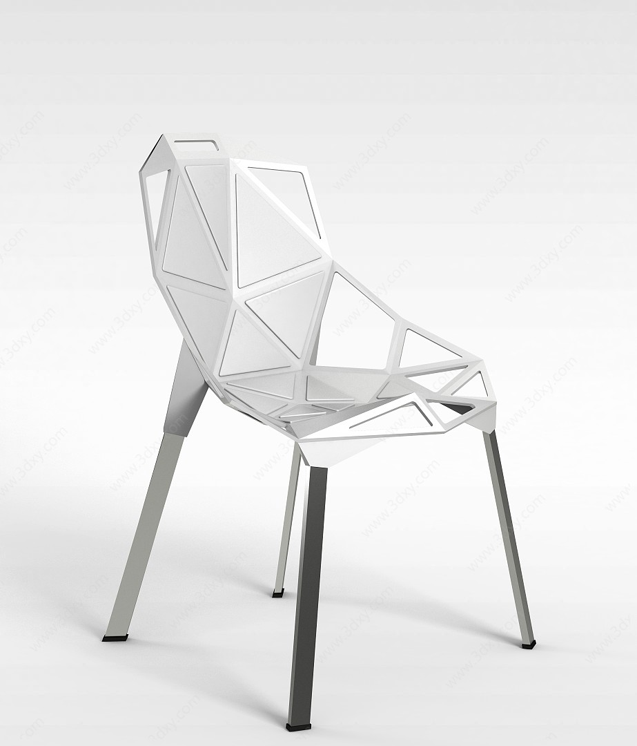 创意四脚椅3D模型