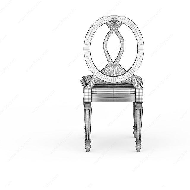客厅时尚椅子3D模型