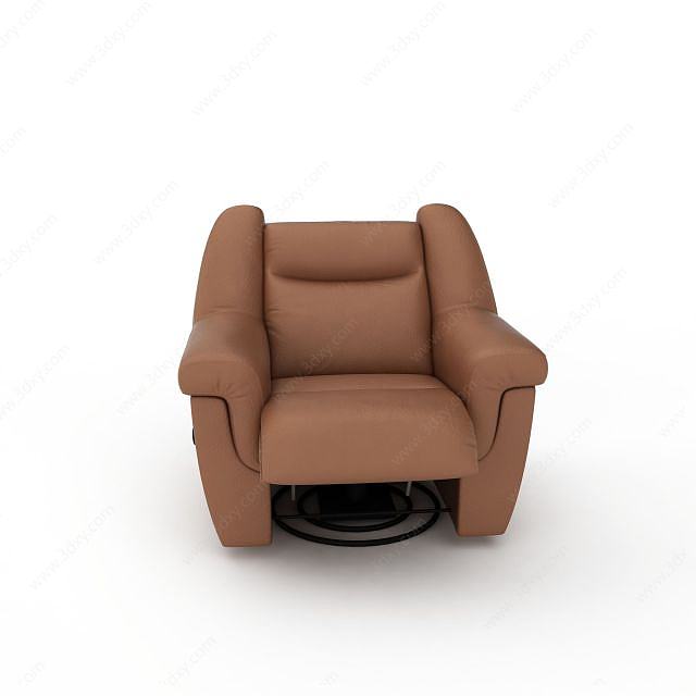 单人舒适沙发3D模型