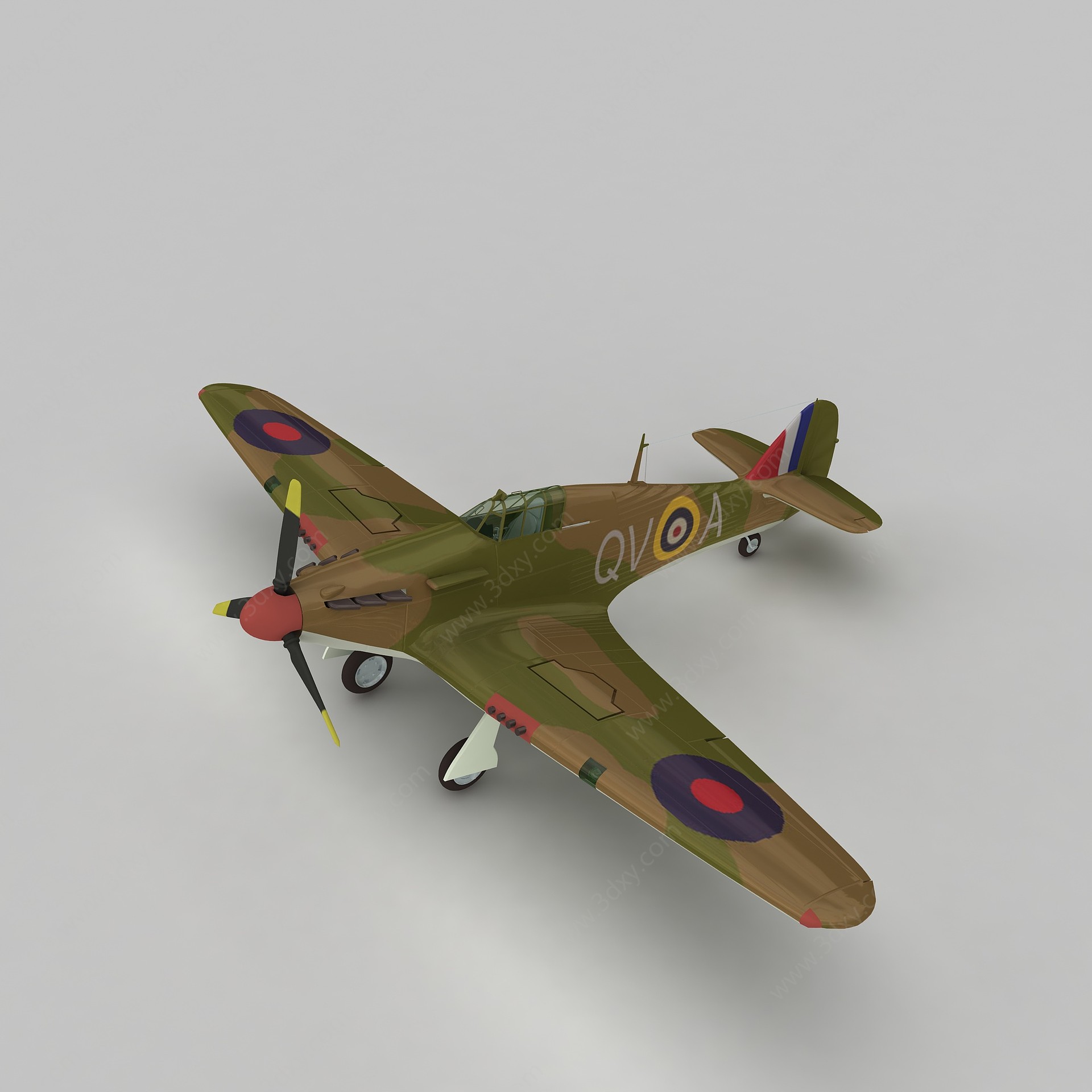 HURRIMK1战斗机3D模型