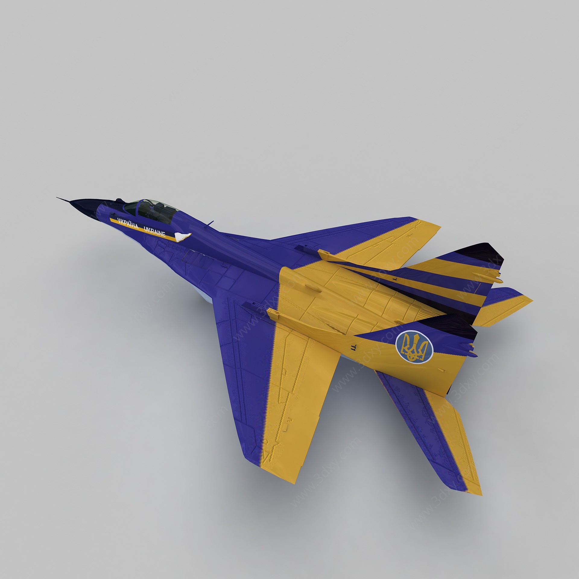 MIG29A战斗机3D模型