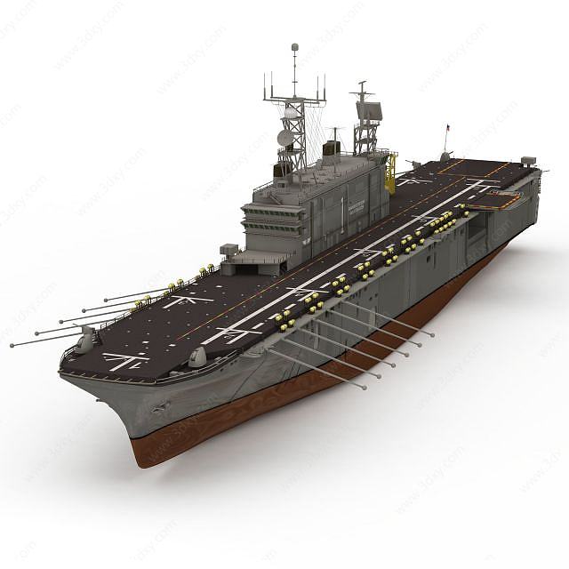 TARAWA航空母舰3D模型