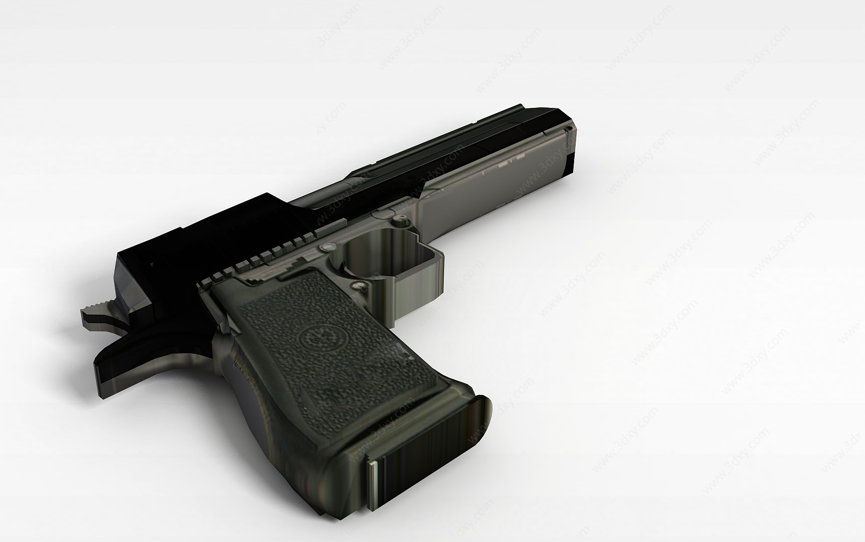 五四手枪3D模型