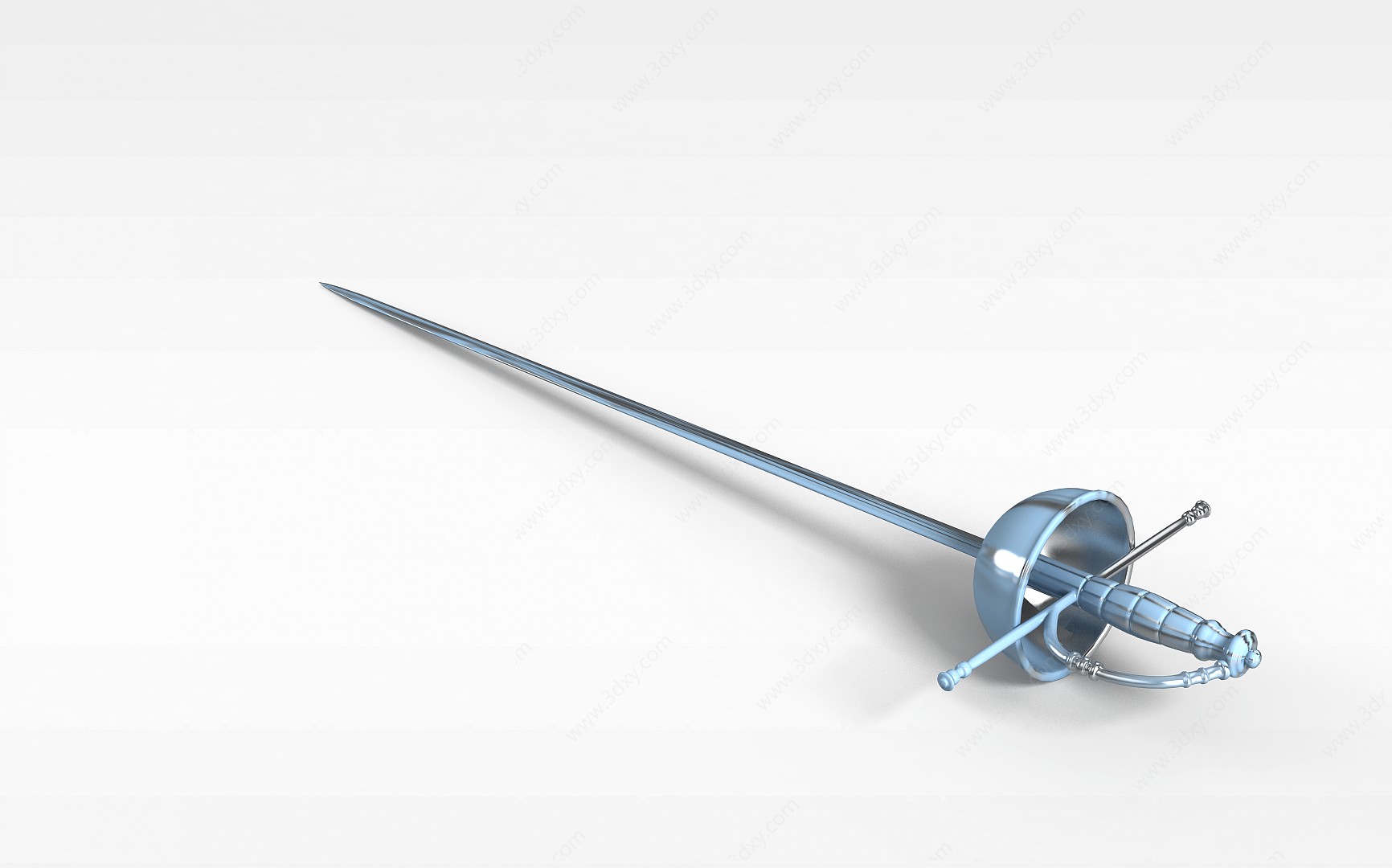 法国花剑3D模型