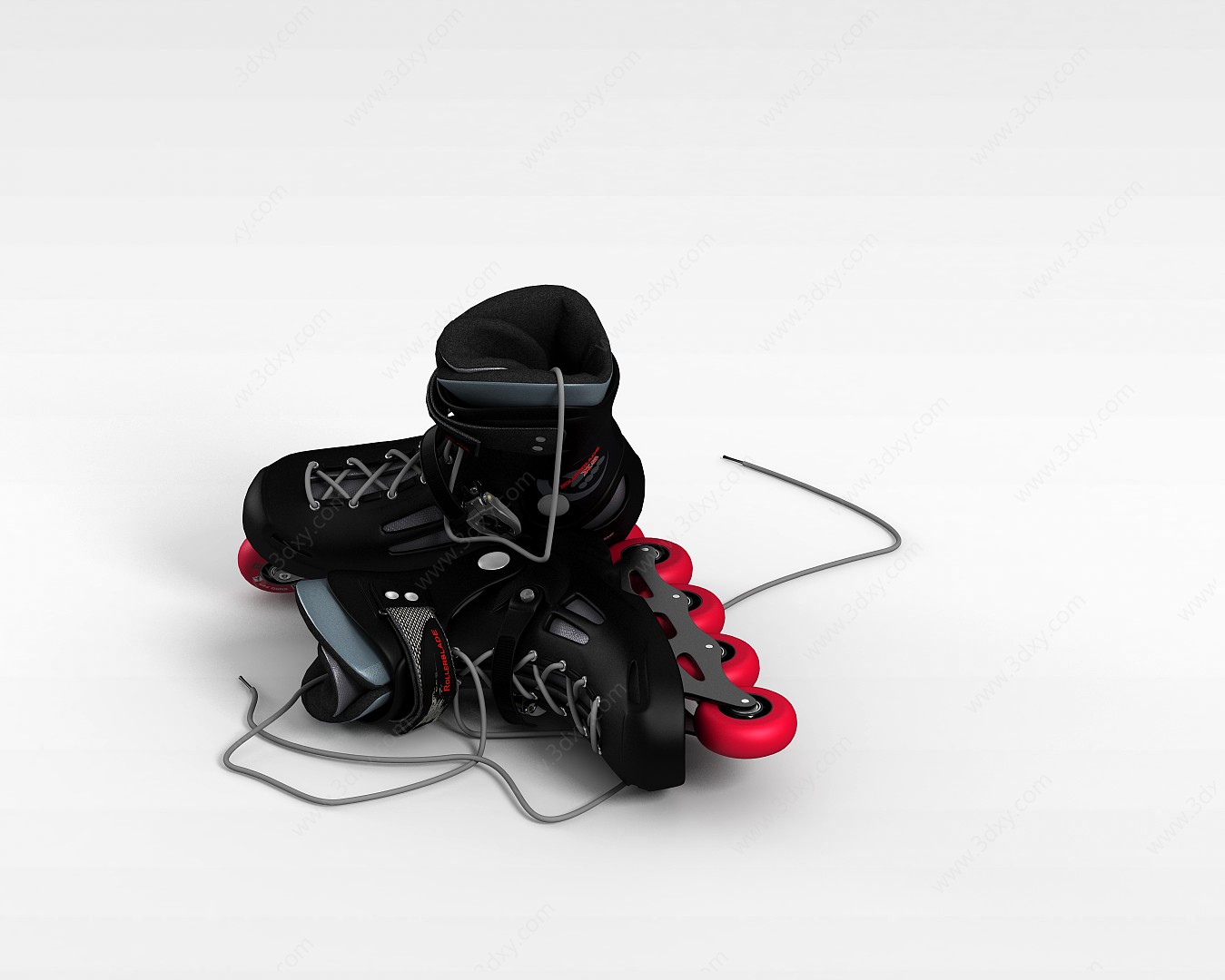 旱冰鞋3D模型