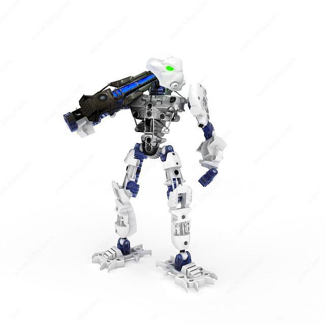 机器人玩具3D模型
