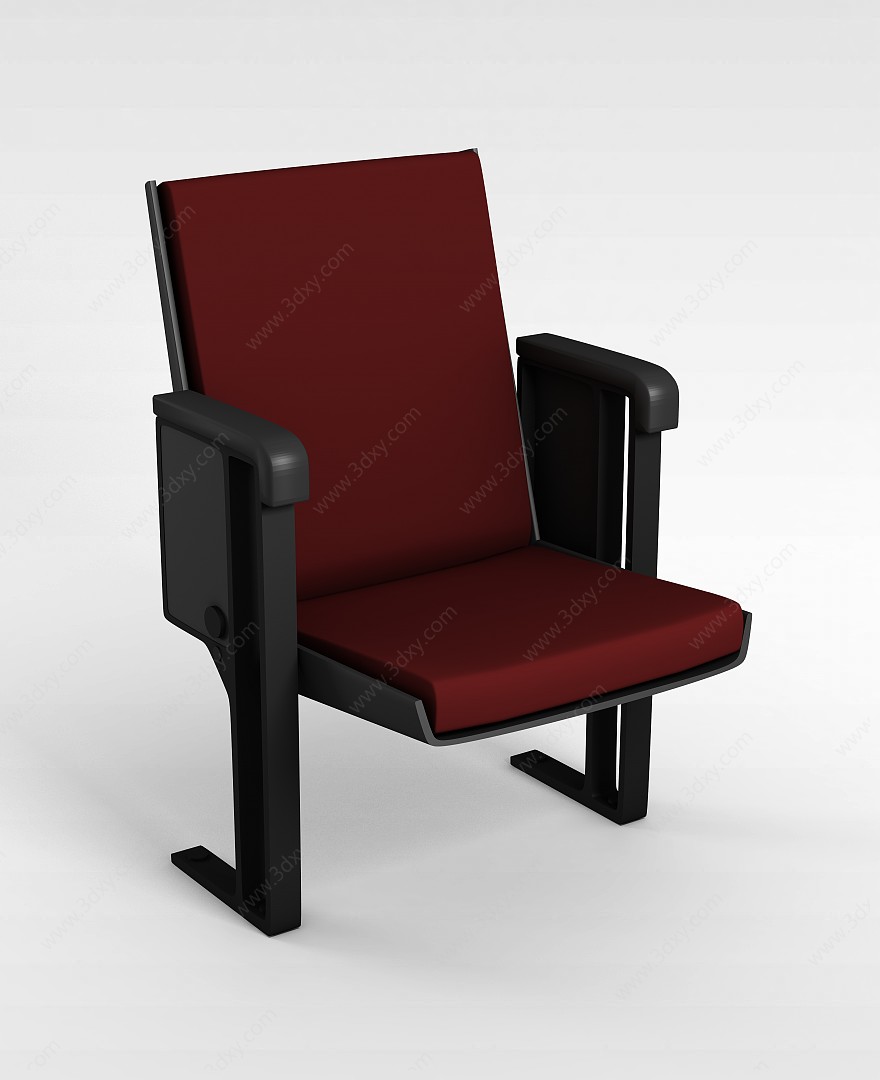 电影院排椅3D模型