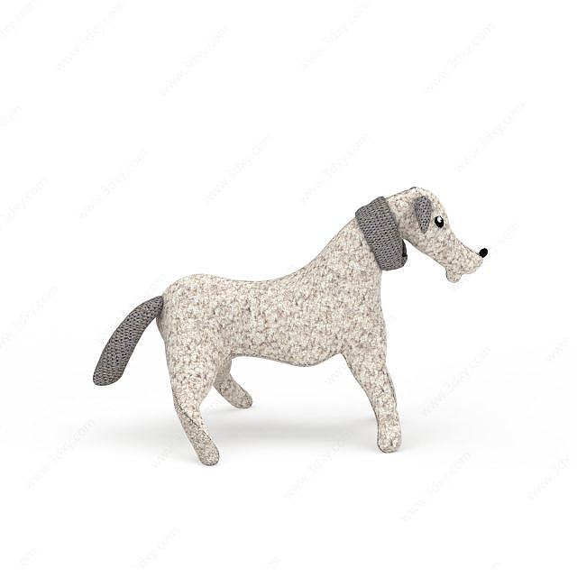 狗陈设品3D模型
