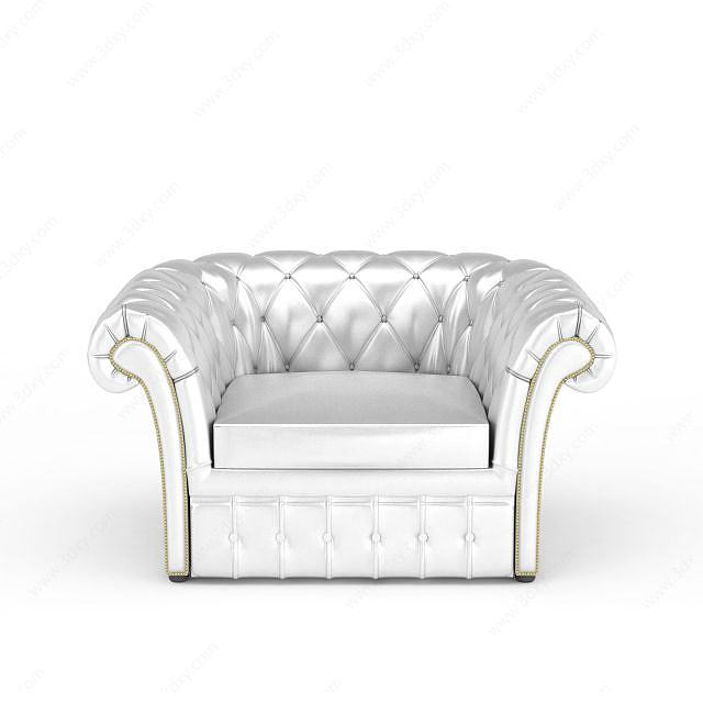 欧式时尚沙发3D模型