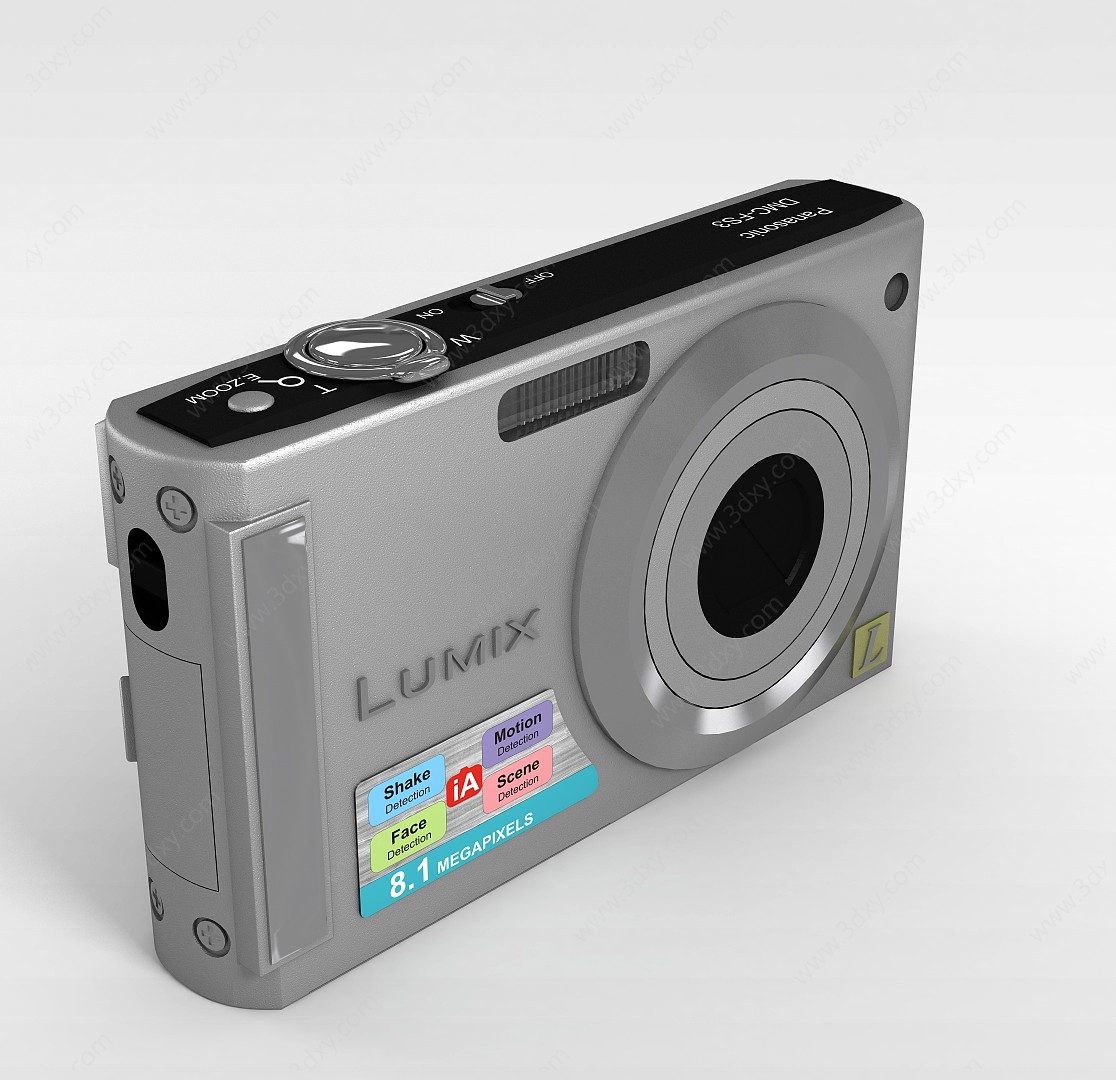 lumix数码相机3D模型