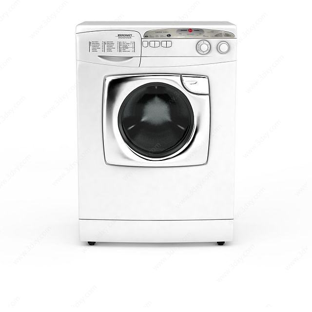 海尔全自动洗衣机3D模型