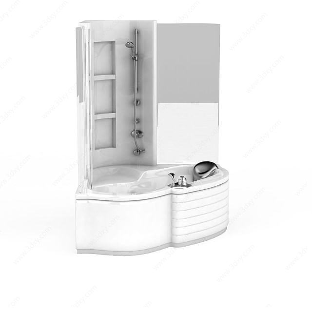 家用洗脸池3D模型