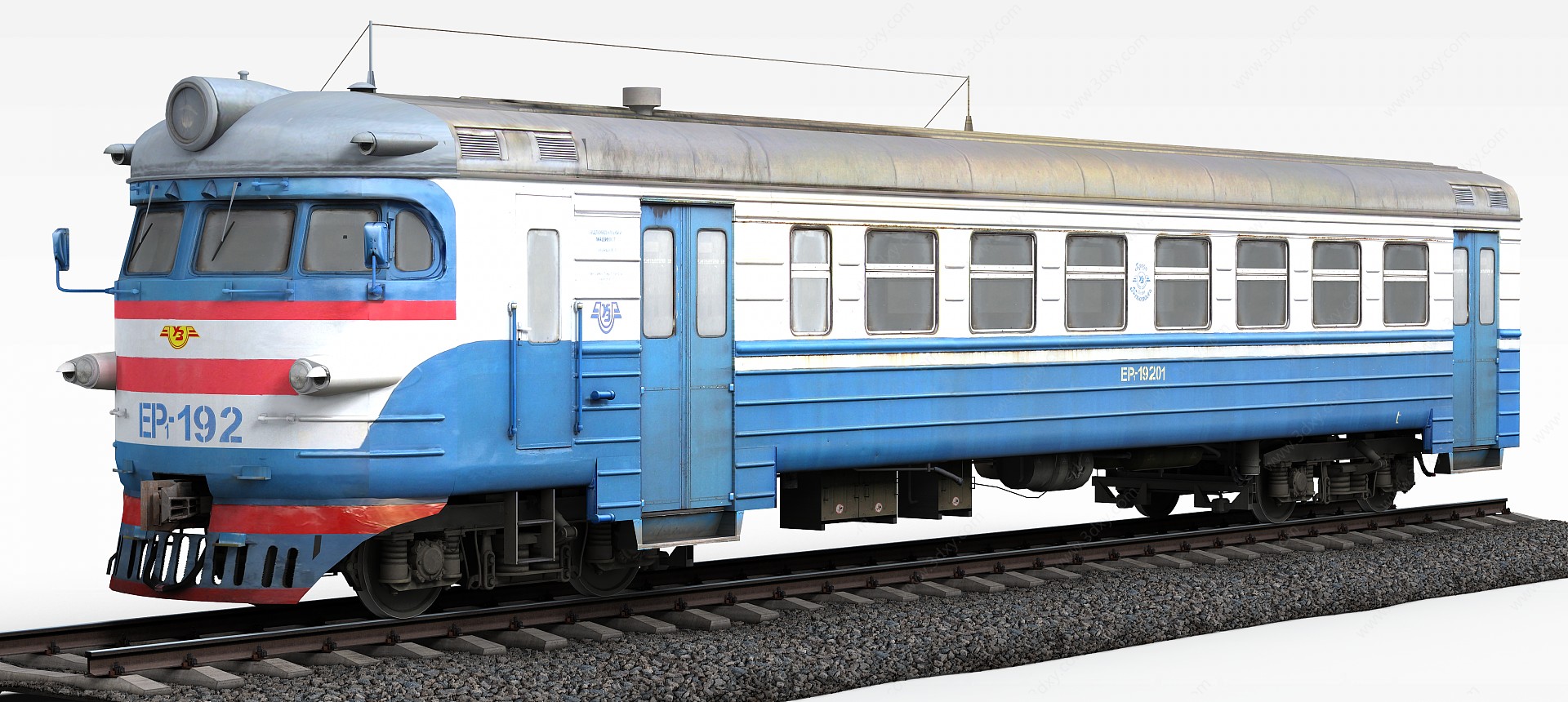 EP-192火车3D模型