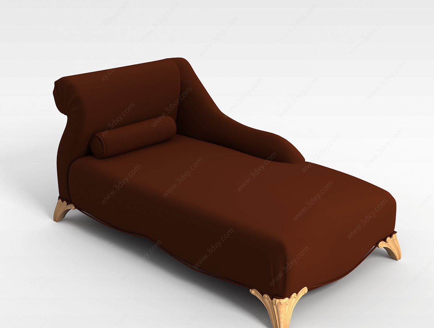 布艺贵妃椅3D模型