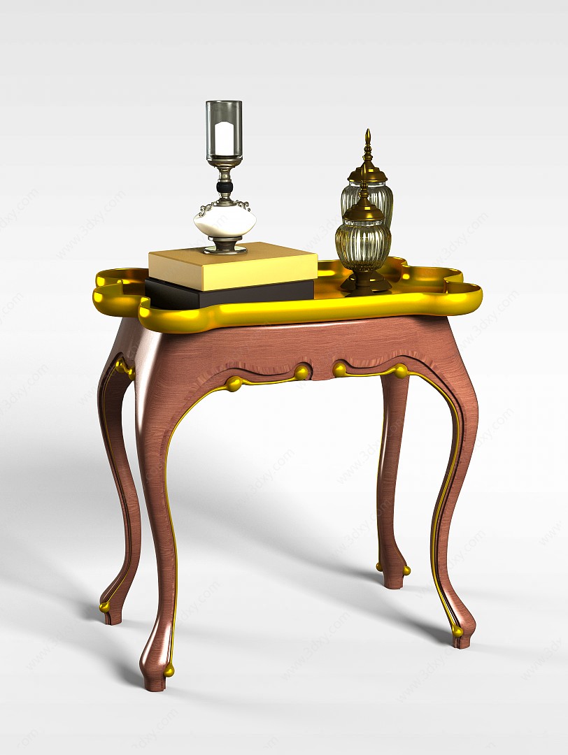 欧式桌子3D模型