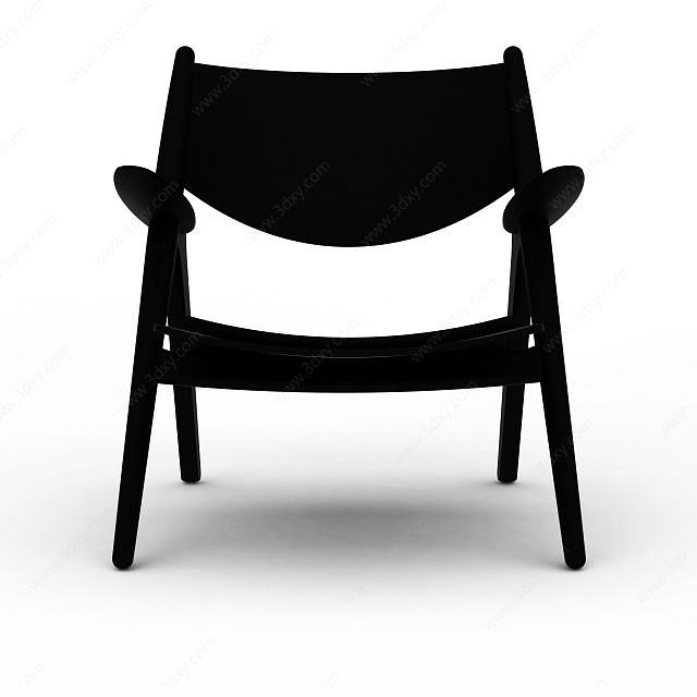 折叠休闲椅3D模型