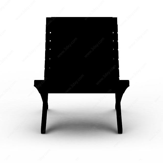 简易休闲椅子3D模型