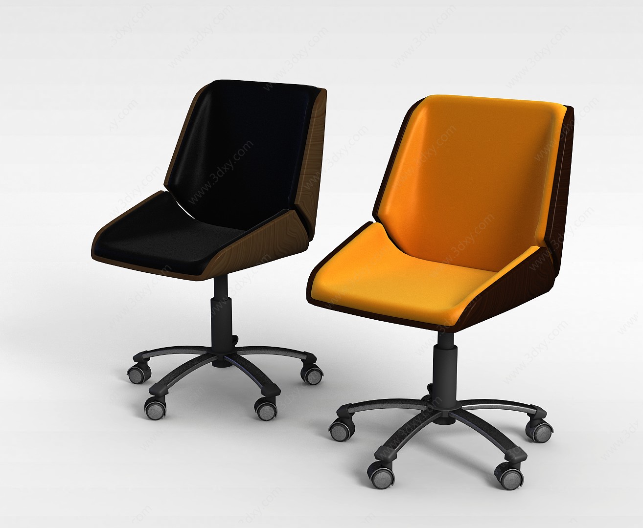 办公室创意椅子3D模型