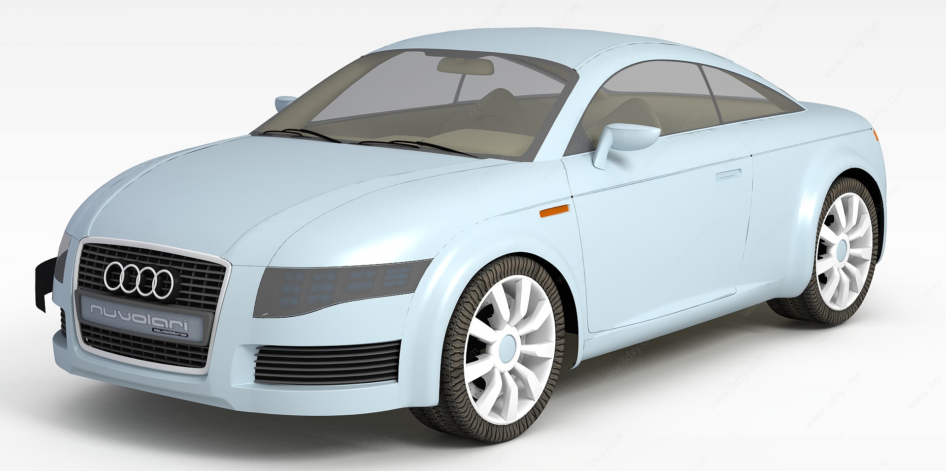 奥迪汽车3D模型