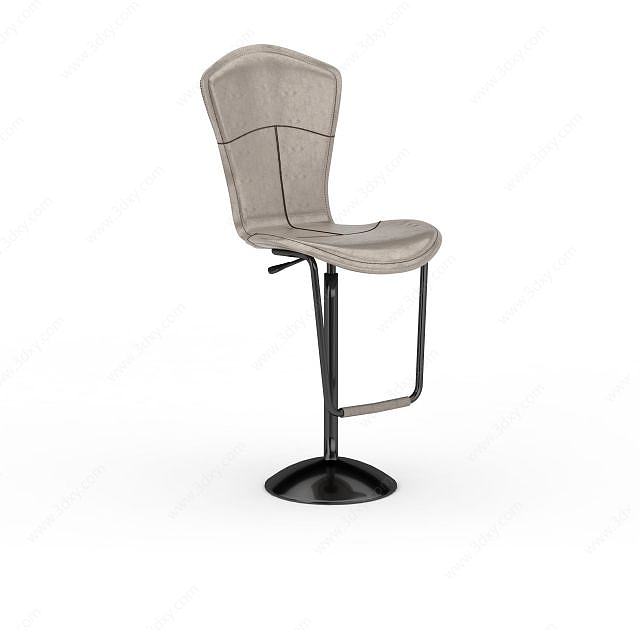 高脚椅子3D模型