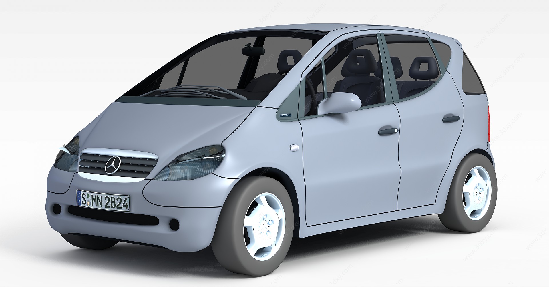 奔驰迷你汽车3D模型