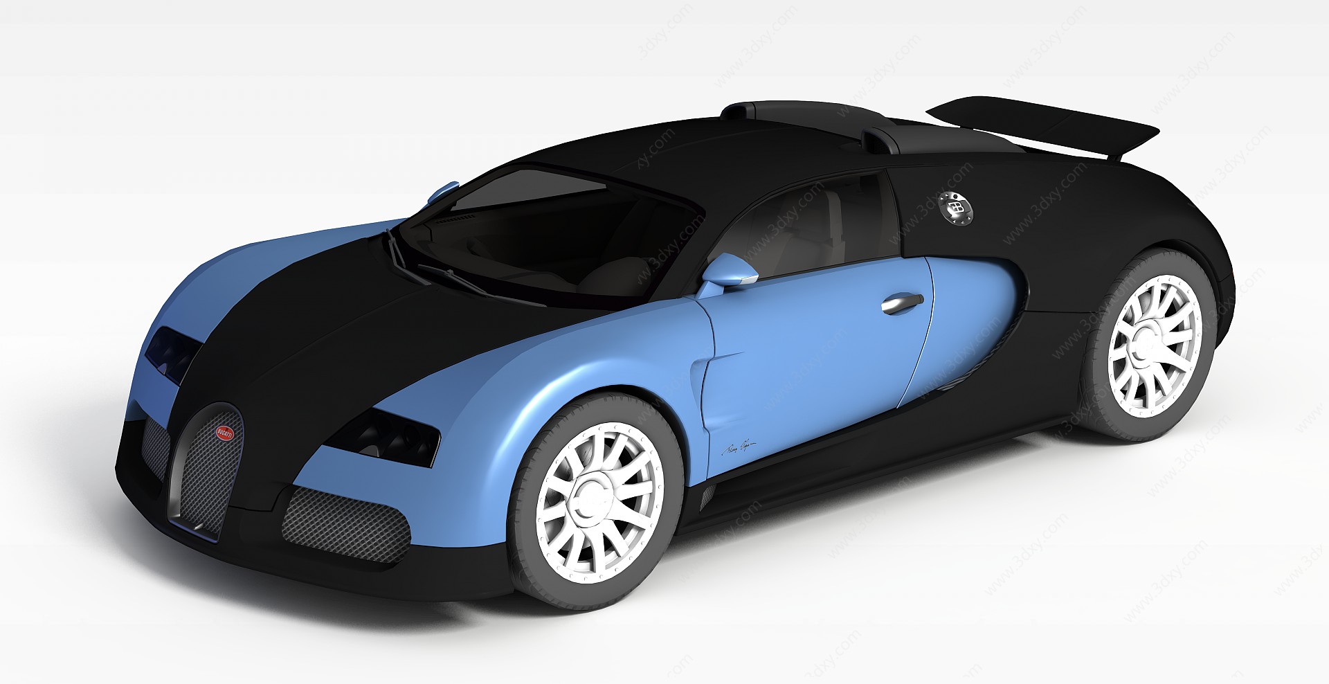豪华跑车3D模型