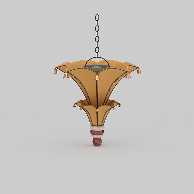 创意吊灯3D模型