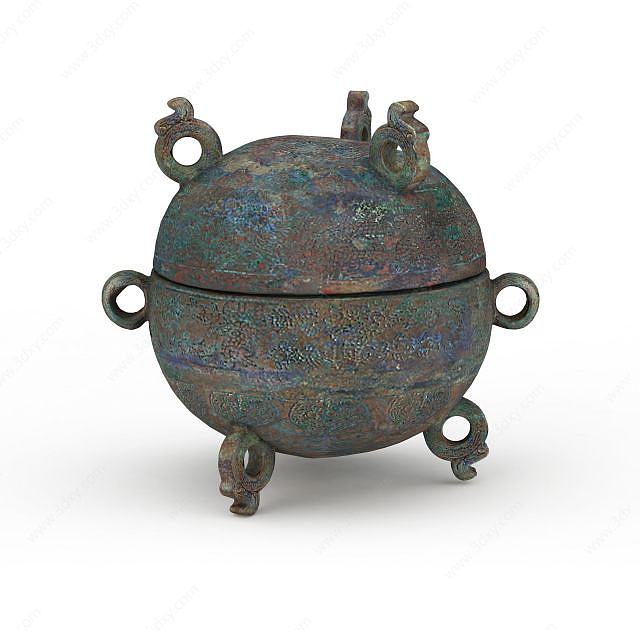 古代铜制品3D模型