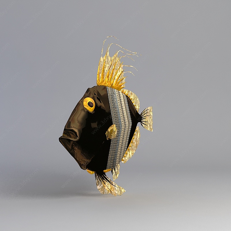 海水鱼3D模型
