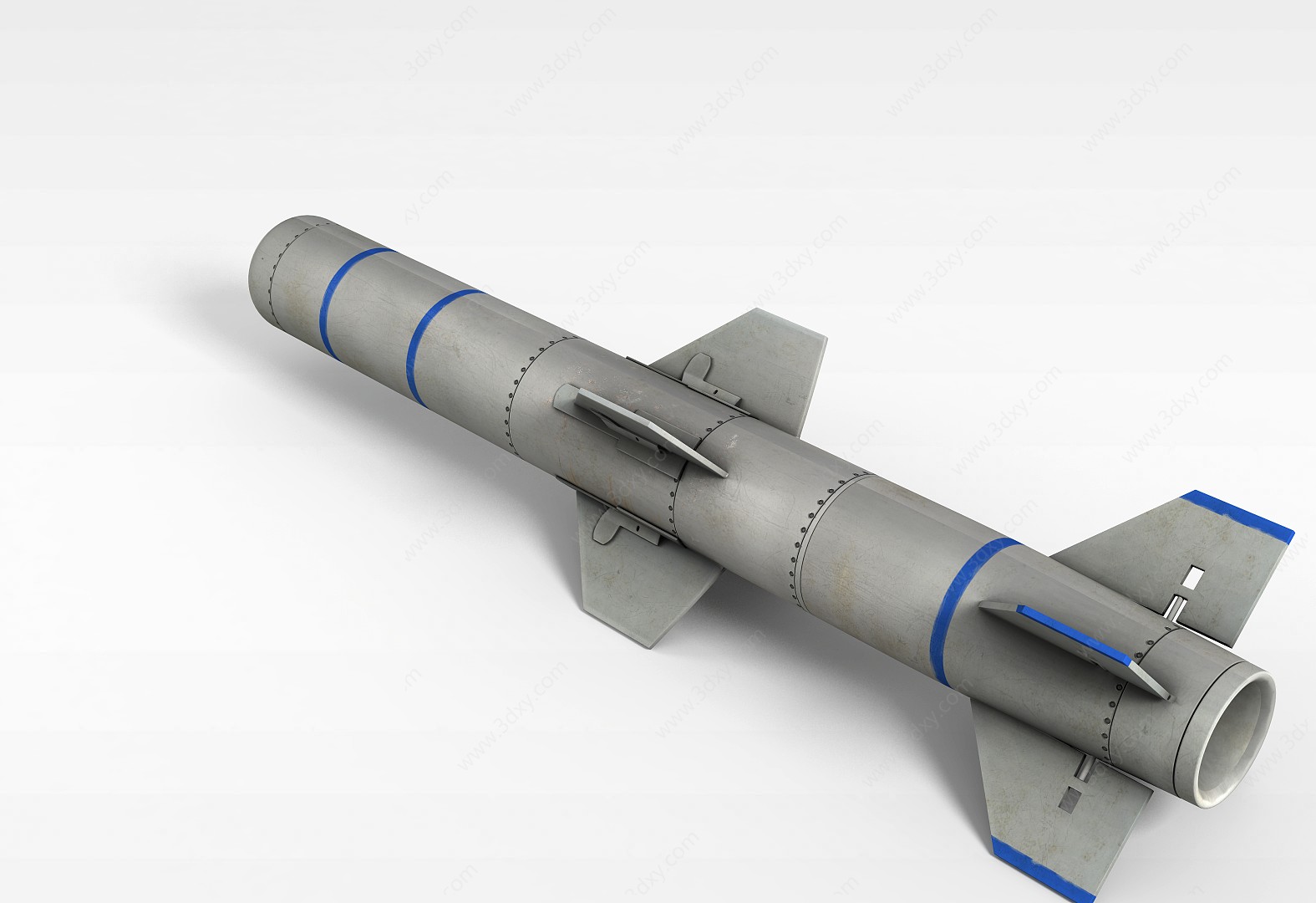 军事大炮3D模型