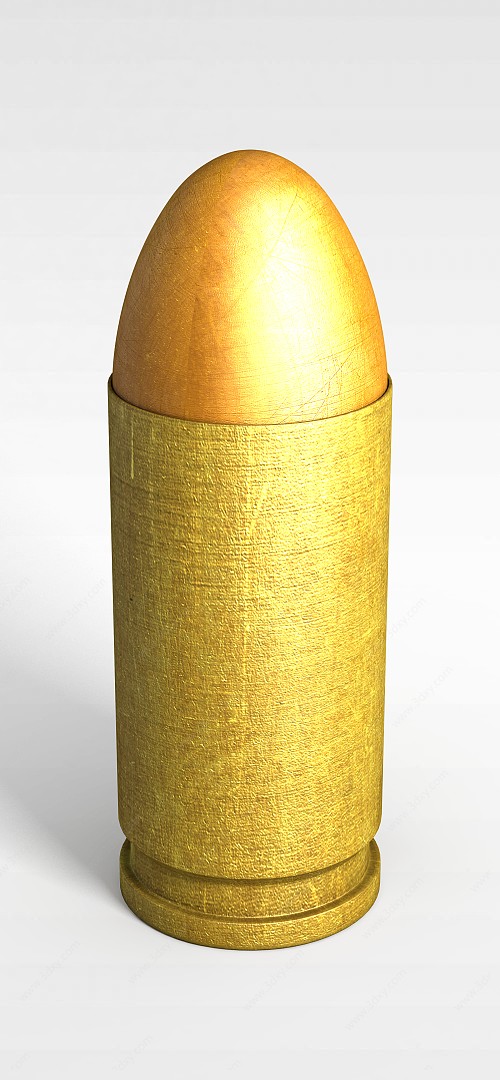 军事子弹3D模型