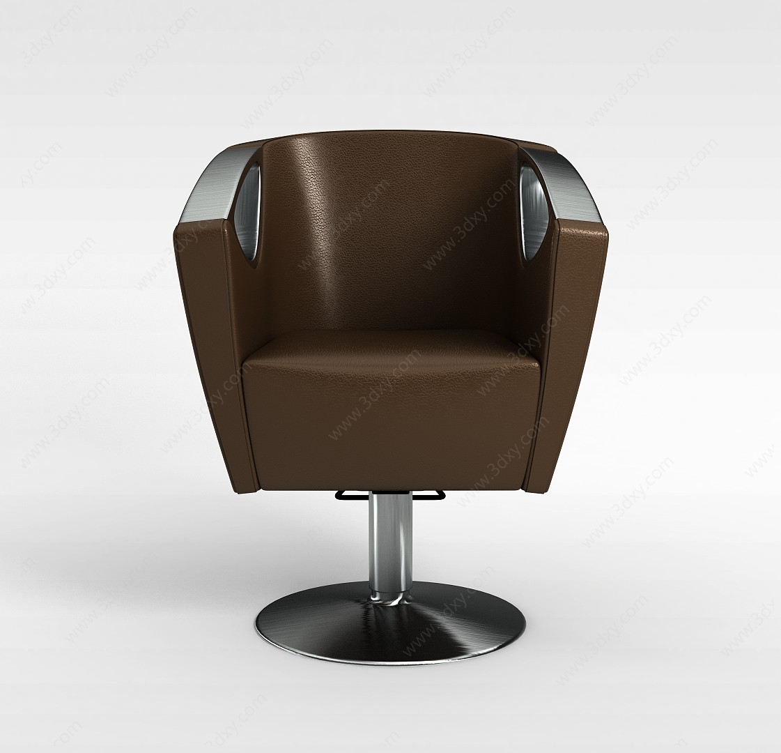 现代沙发转椅3D模型