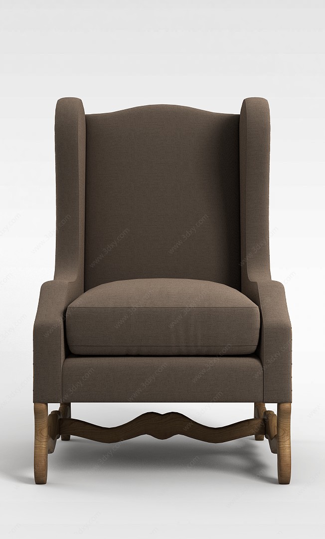 简约风格沙发椅3D模型