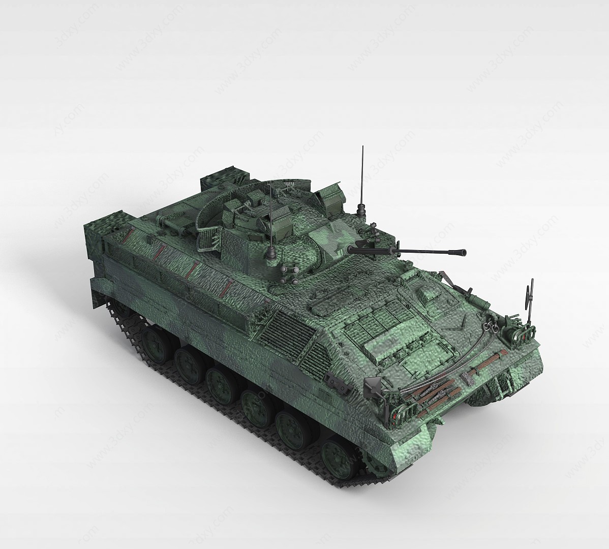 军事用车3D模型