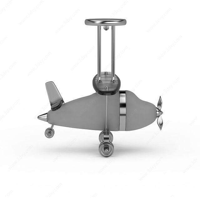 儿童玩具飞机3D模型