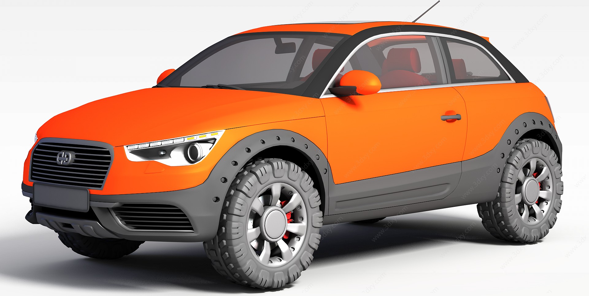 迷你汽车3D模型