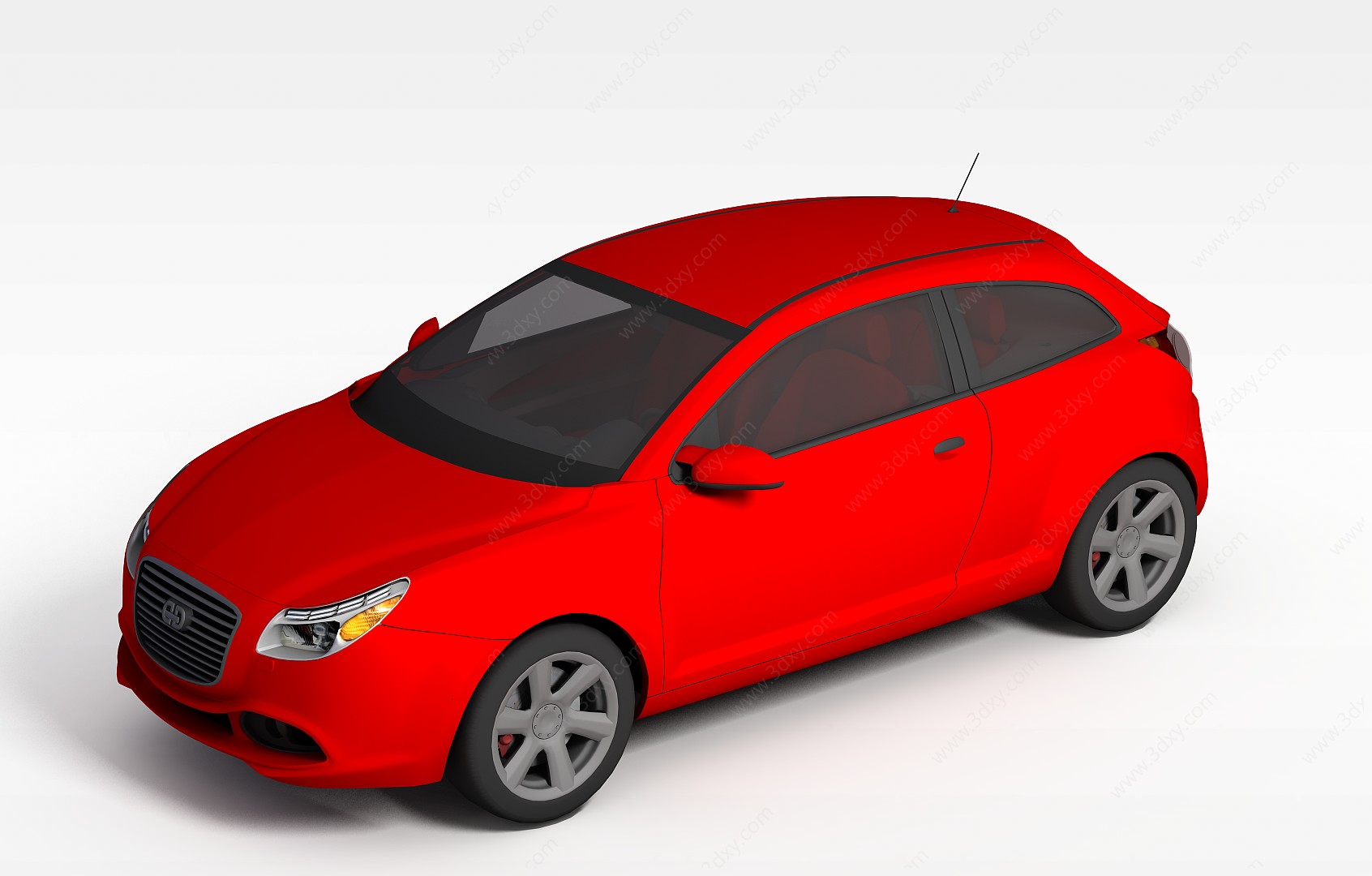 微型汽车3D模型