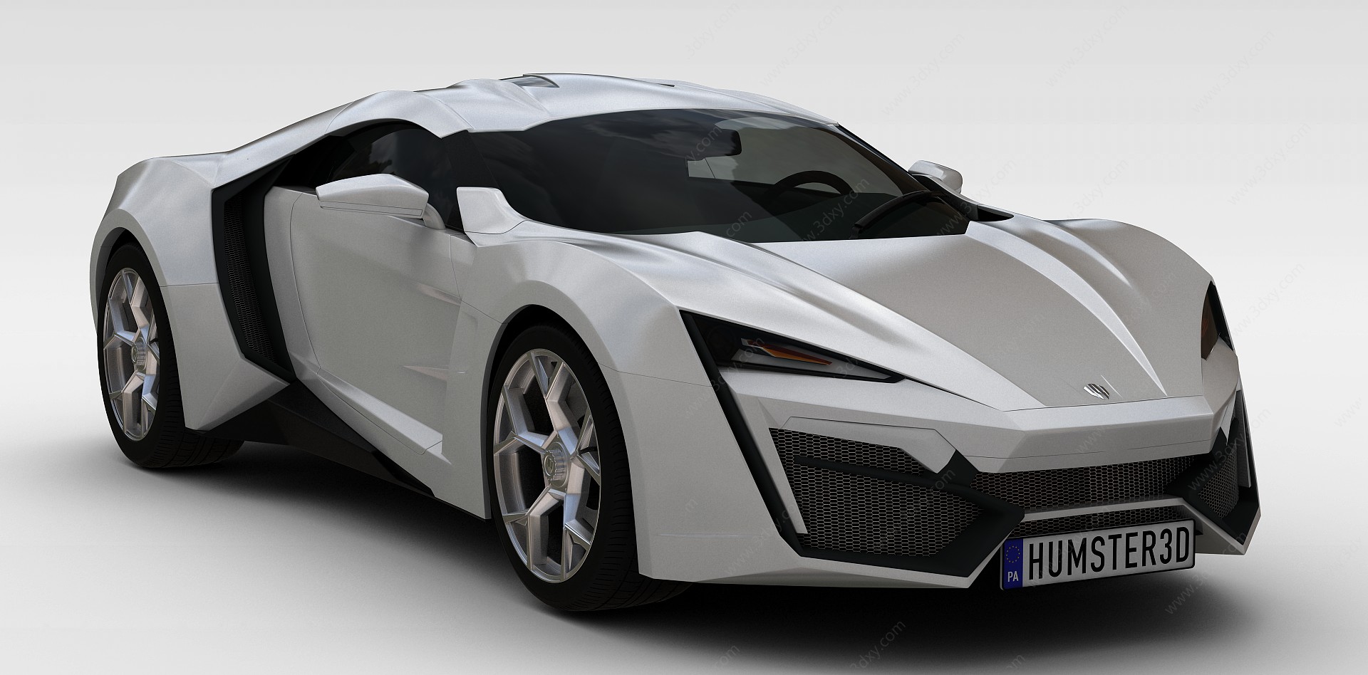 豪华汽车3D模型