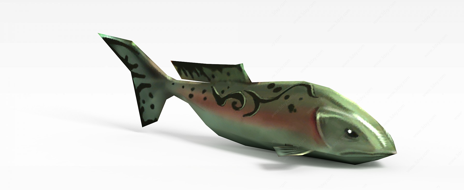 LOL菲兹的鲨鱼3D模型
