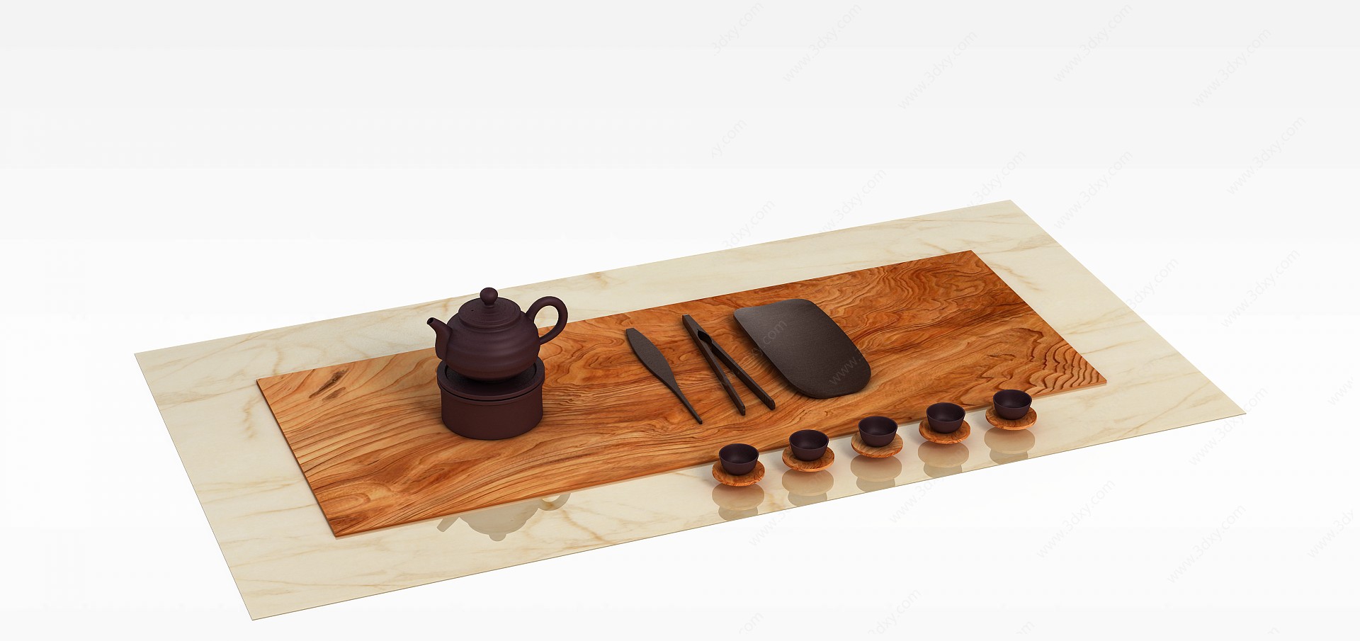 茶壺3D模型