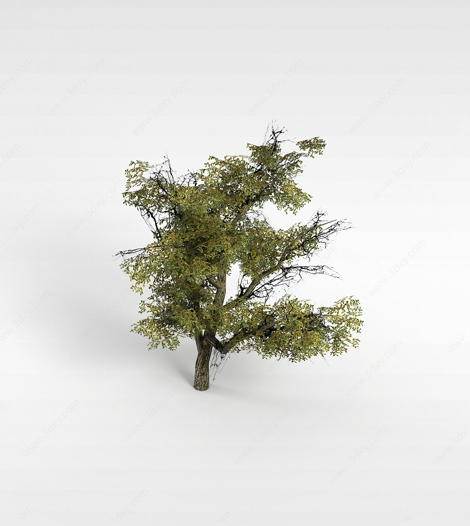 游戏场景树木3D模型