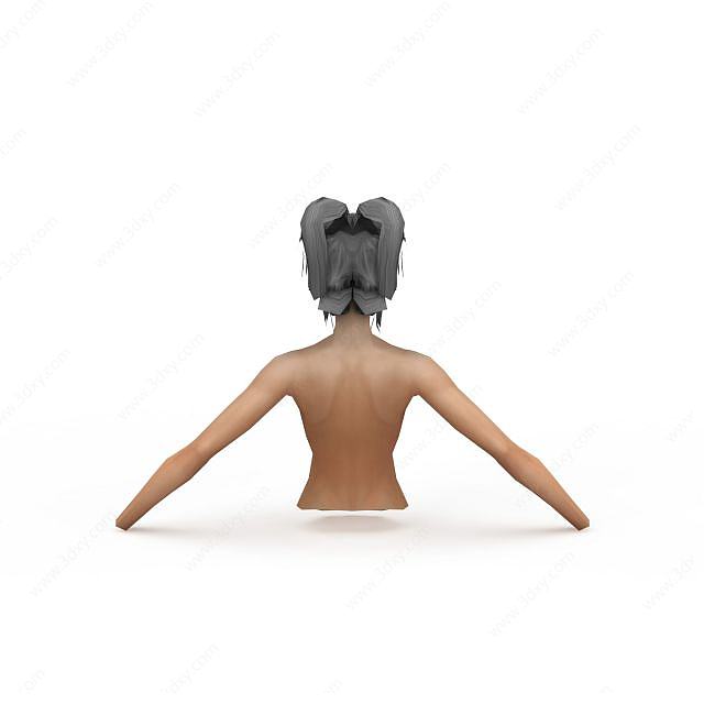 笑傲江湖女人3D模型