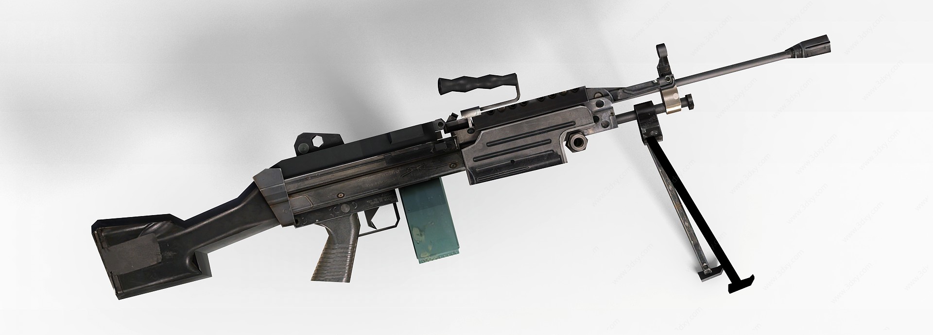 COD5武器机枪3D模型