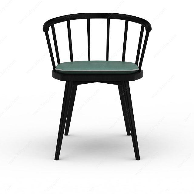 铁艺圈椅3D模型