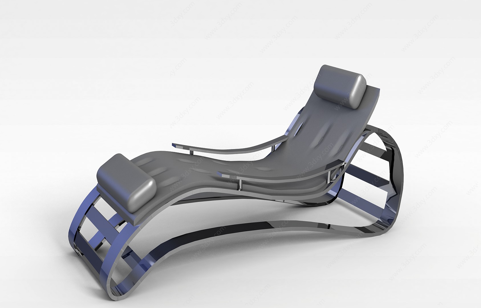 健身椅3D模型