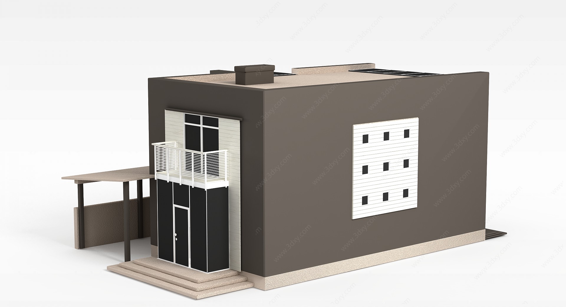 农村小别墅3D模型